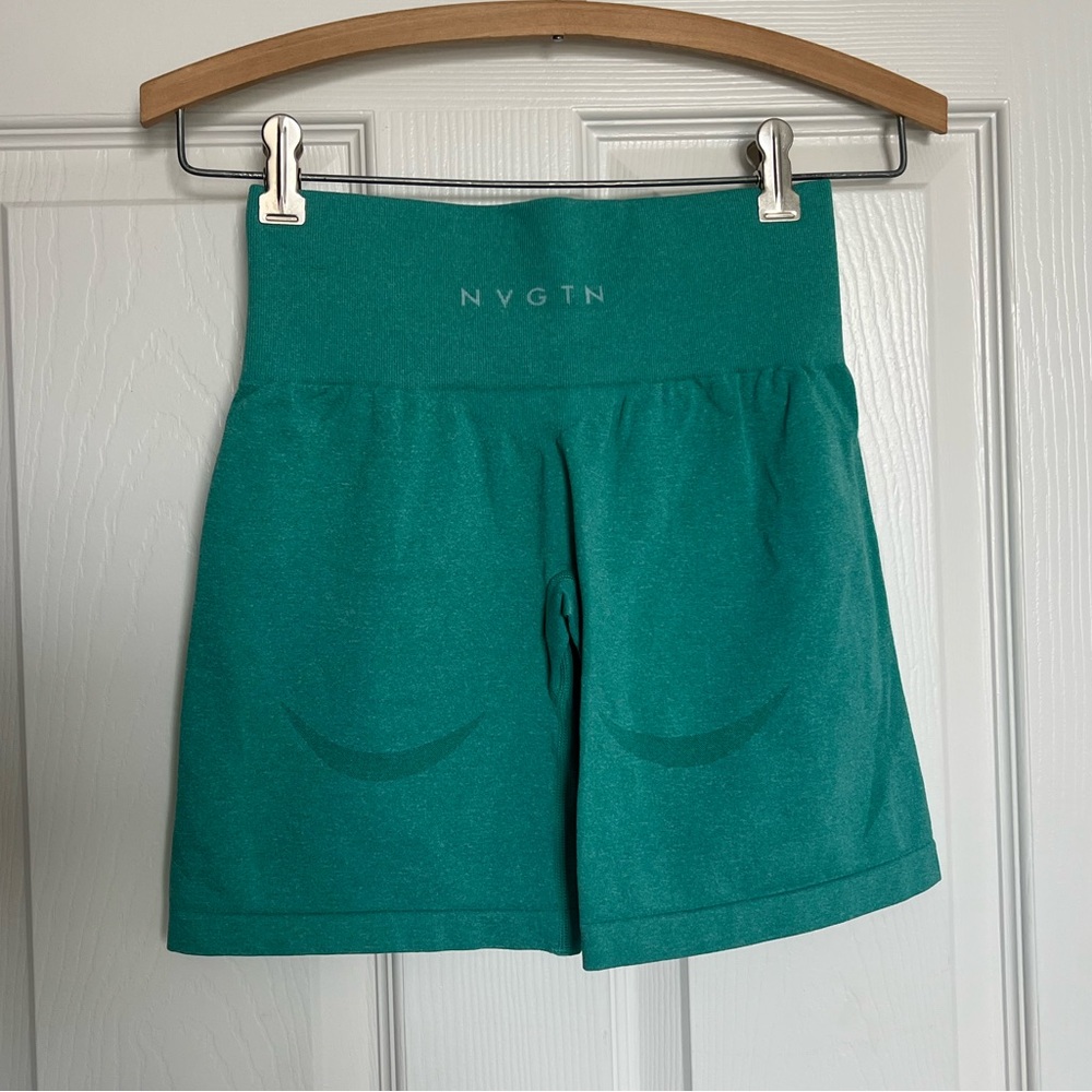 NVGTN Blue Workout Shorts